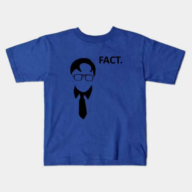 Schrute Kids T-Shirt by scornely